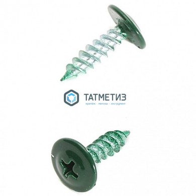 Саморез п/ш сверло 4,2x19  RAL 6029 -  магазин крепежа «ТАТМЕТИЗ»