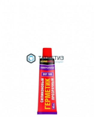 Герметик силиконовый DONEWELL универсальный ПРОЗРАЧНЫЙ 40 мл DST-100/24 | «ТАТМЕТИЗ» Герметик силиконовый DONEWELL универсальный ПРОЗРАЧНЫЙ 40 мл DST-100/24 - магазин крепежа «ТАТМЕТИЗ»