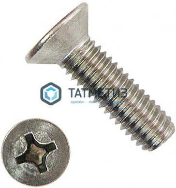 Винт потай DIN 965 А4 М 4х16 | «ТАТМЕТИЗ» Винт потай DIN 965 А4 М 4х16 - магазин крепежа «ТАТМЕТИЗ»
