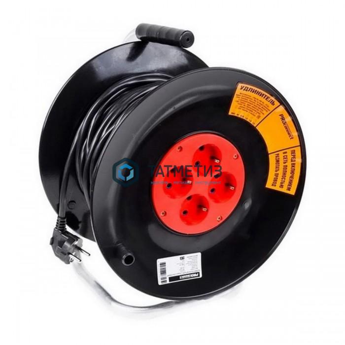 Удлинитель силовой на катушке 4 гнезда с/з 20 м 3х1 мм? STANDART PROCONNECT